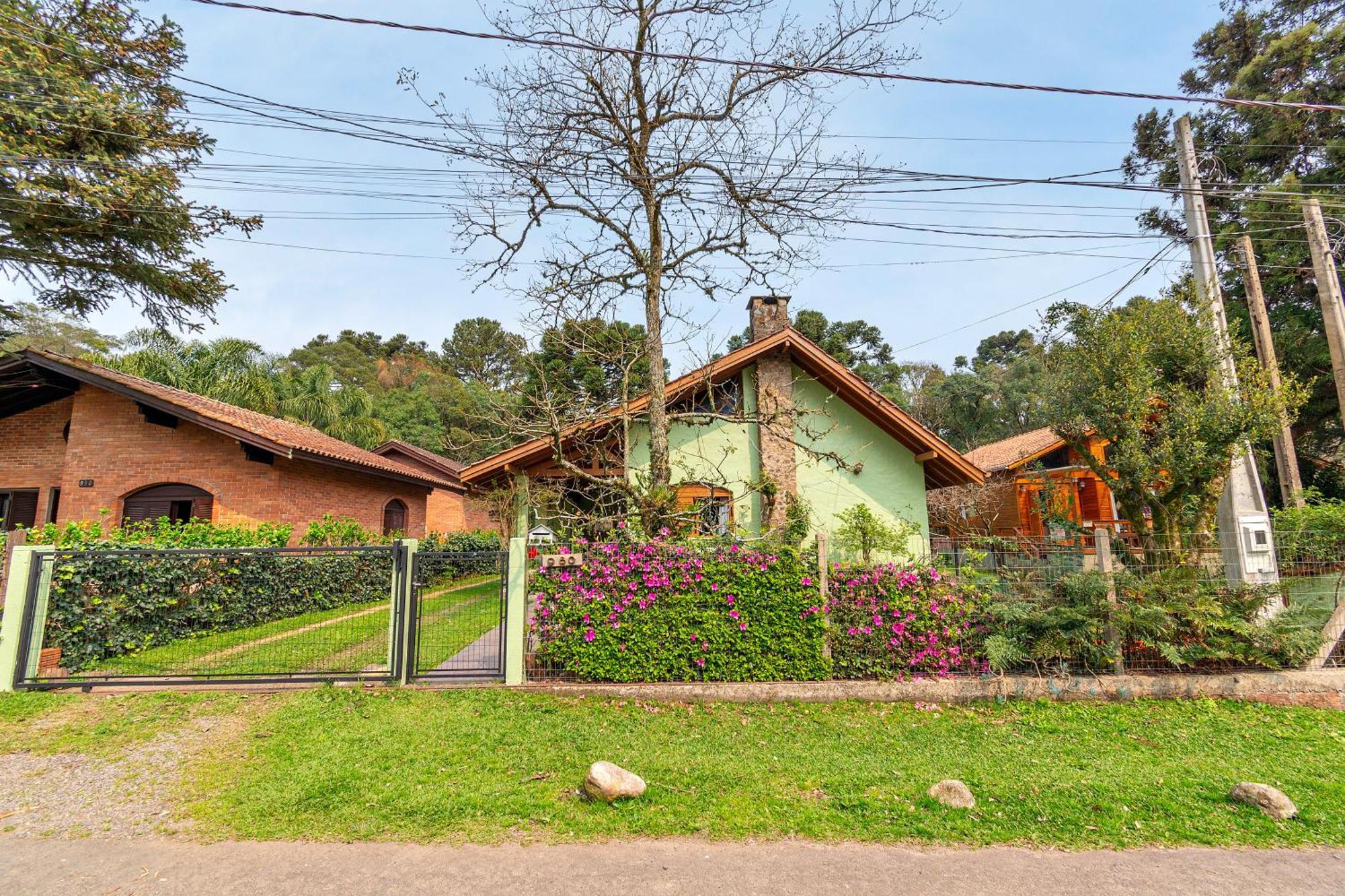 Linda Casa 5 Quartos No Lago Negro Villa Gramado Exterior photo